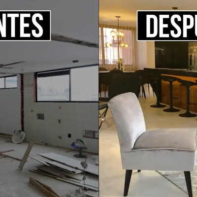 Salón antes después casco histórico