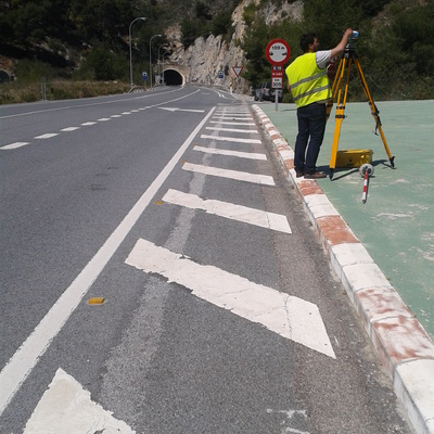 Medición de carreteras