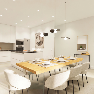 Modernizar un Salón Comedor y Cocina de los años 60