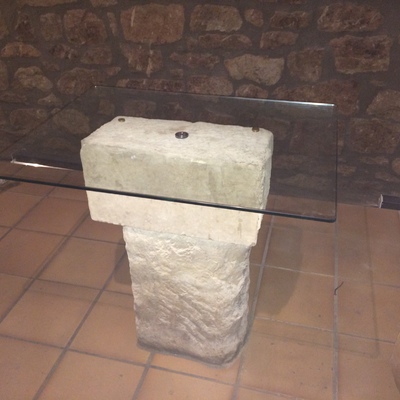 MESA DE VIDRIO TEMPLADO