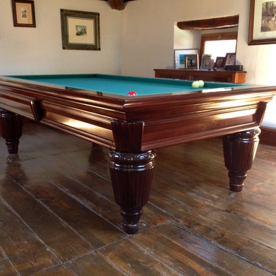 Mesa de billar de carambolas.