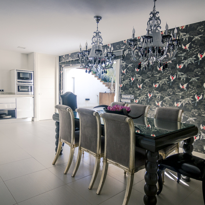 Una cocina con carácter.