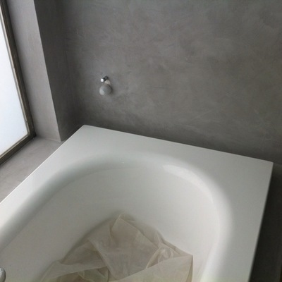 microcemento zona bañera