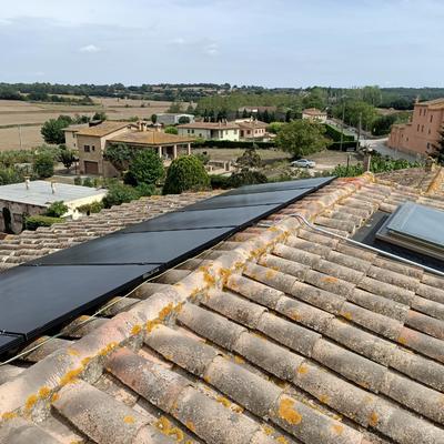 Instalación de 4 kWp en Flaça - Residencial