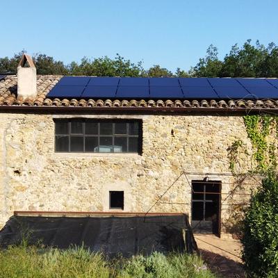 Instalacion de 9 kWp en Pals - Residencial
