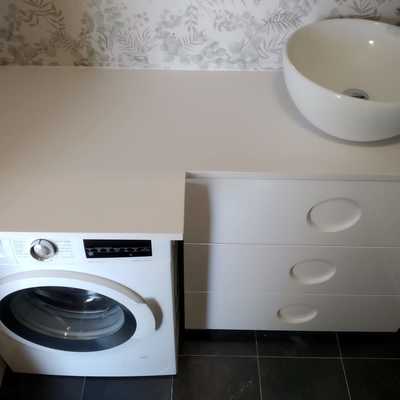 Instalación mobiliario aseo