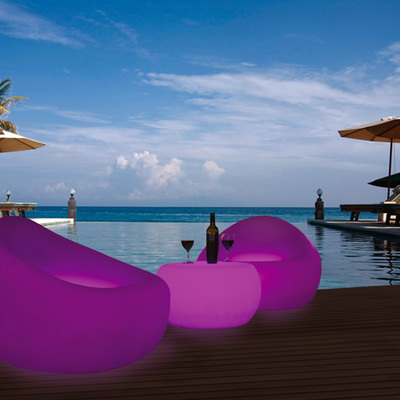 Mobiliario Led para exterior