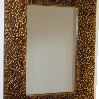 Espejo decorado