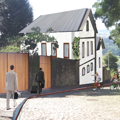 Rehabilitación y adecuación del entorno de la Quinta de Abaixo (Oporto)