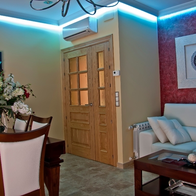 Montaje de Leds por todo el salon