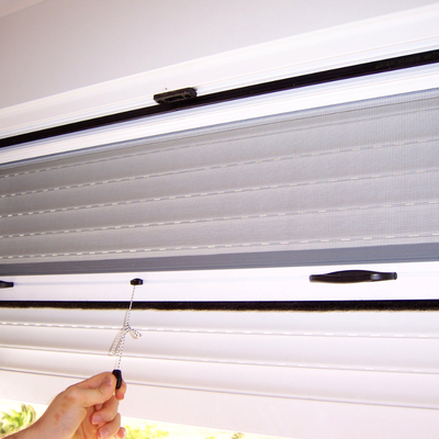 Mosquitera y persiana