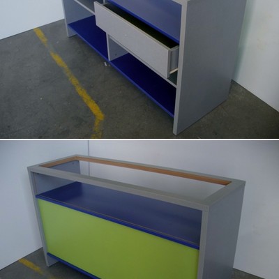 mostrador para comercio