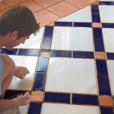 Colocación de pavimento