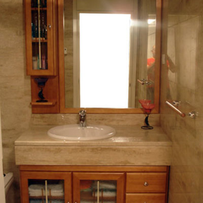 Mueble bajo encimera con auxiliar