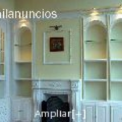 mueble de escayola con muchos detalles