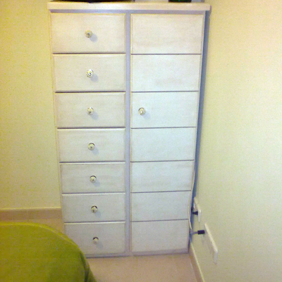 Mueble dormitorio acabado