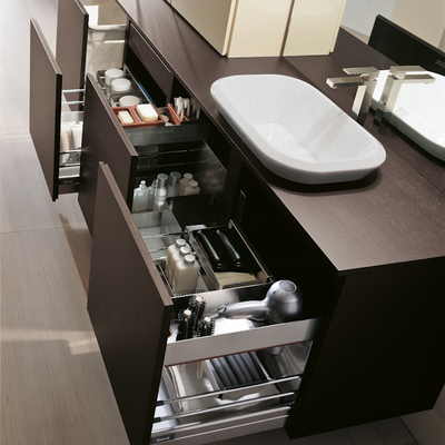 Mueble Urban Chic de Karol super equipado para baño