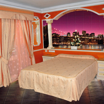 Mural Dormitorio y Suelo