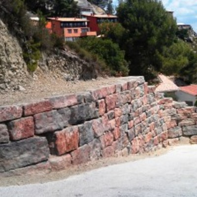 Muro de Rocalla. ROEXCA. Excavaciones Catalunya