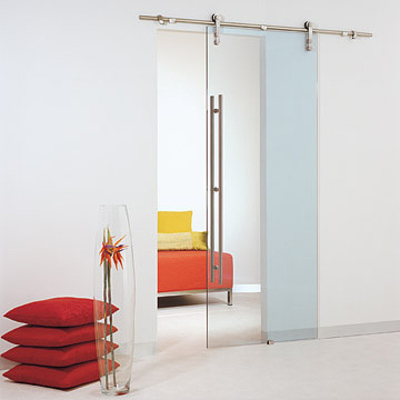 PUERTA CORREDERA TRANSPARENTE