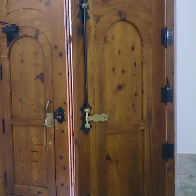 Barnizado de puerta 