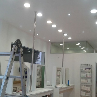 Nuevo local, electricidad, climatizacion y ventilacion.