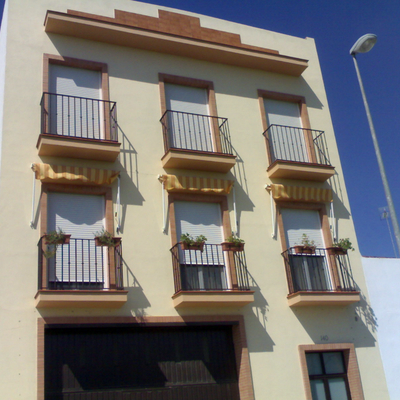 obra  avenida Jerez, Sevilla