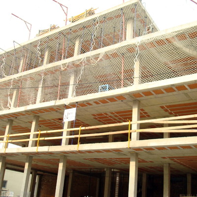 obra bloque de pisos