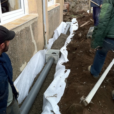 OBRA CIVIL DRENAJES PERIMETRALES