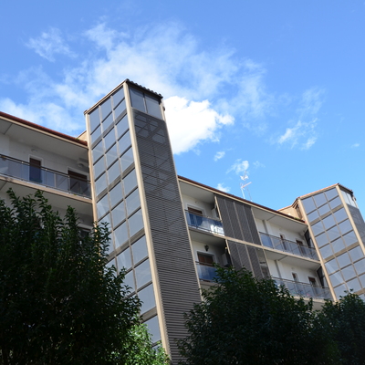 OBRA DE INSTALACION DE ASCENSOR. PAMPLONA