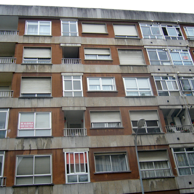 Obra en Vigo antes de rehabilitar