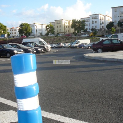 Aparcamiento de Isla Chica (Huelva)