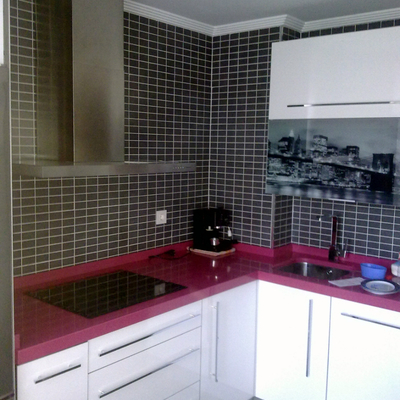 obra y amueblamiento de cocina