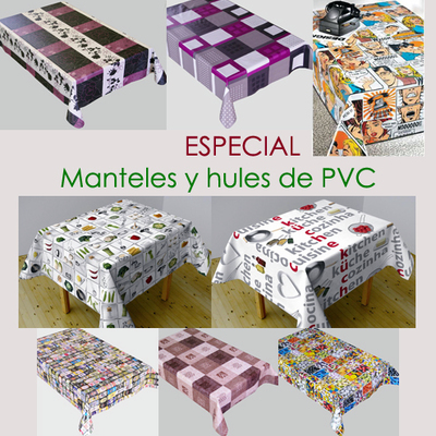 Ofertas en hules y manteles antimanchas