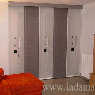 Panel Japones en Grises