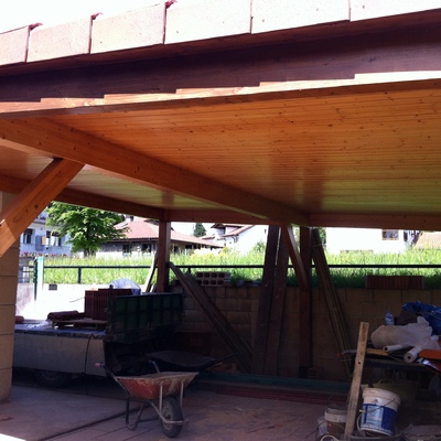 Paneles sandwich para cubiertas y porches