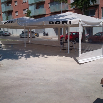 parasoles con laterales