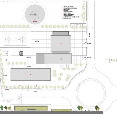 PARC DE BOMBERS A GIRONA