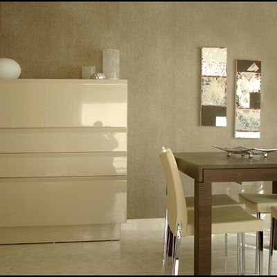 Pared comedor alta decoración