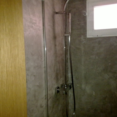 Paredes de cuarto de baño sin reforma