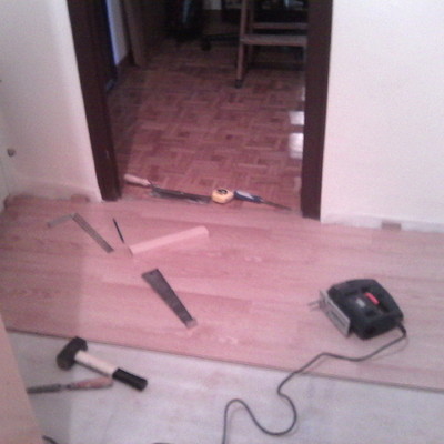 Parquet antes