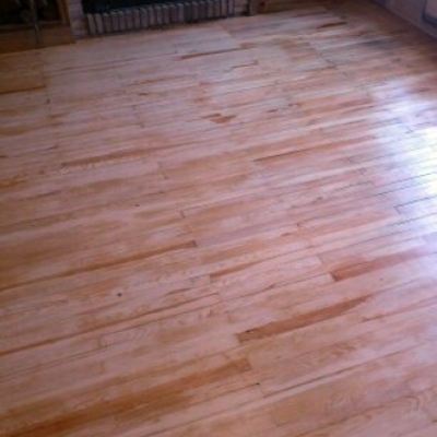 parquet con barniz al agua en pozuelo