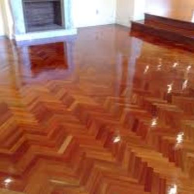Parquet en  Espiga de Jatoba