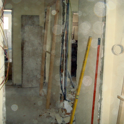 Pasillo de un vivivienda (ANTES)