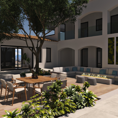 PATIO REFORMADO DE VILLA