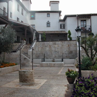 Patio de hotel en Chinchon