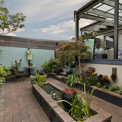 DISEÑO Y CONSTRUCCIÓN DE JARDÍN.