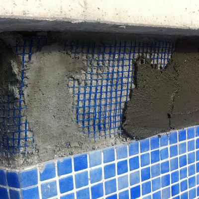PATOLOGÍA EN PISCINA EN REPARACIÓN