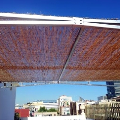 pequeña zona  chilao en terraza