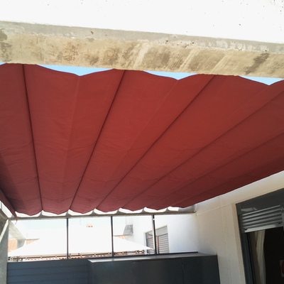 Pérgola en ático